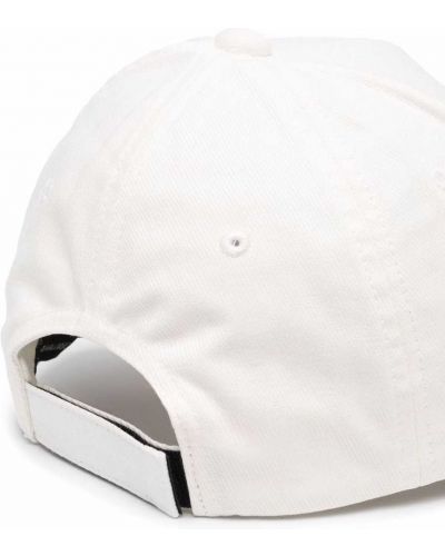 Gorra con bordado Emporio Armani blanco