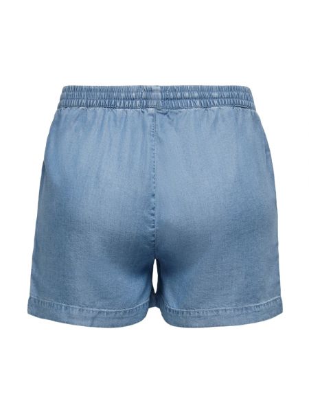 Pantalones cortos vaqueros lyocell Only azul