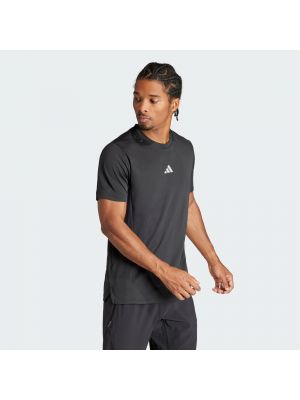 Camicia in maglia Adidas Performance nero