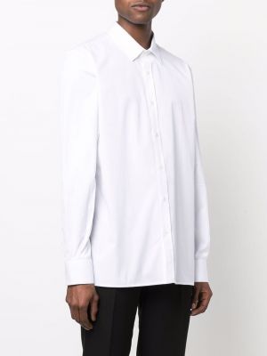 Košile s knoflíky Balmain bílá