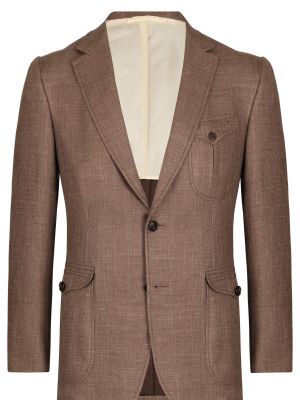 Пиджак Stefano Ricci коричневый
