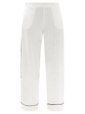 Широкие брюки Asceno белые