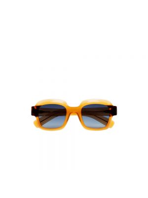 Okulary przeciwsłoneczne oversize Kaleos żółte