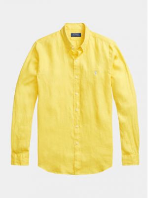 Chemise slim Polo Ralph Lauren jaune