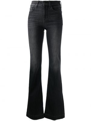 Flare jeans med passform Liu Jo svart