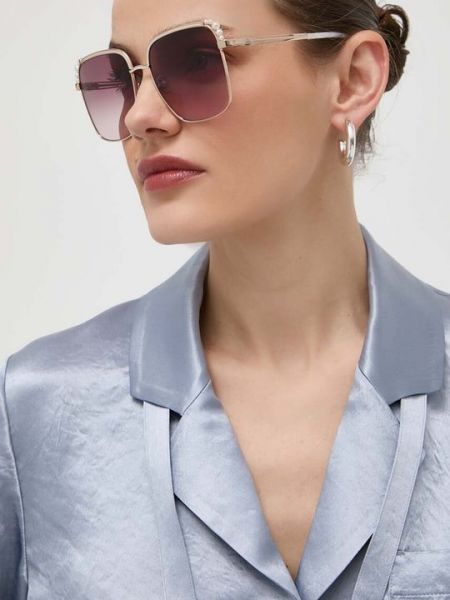 Бежевые очки солнцезащитные Vivienne Westwood
