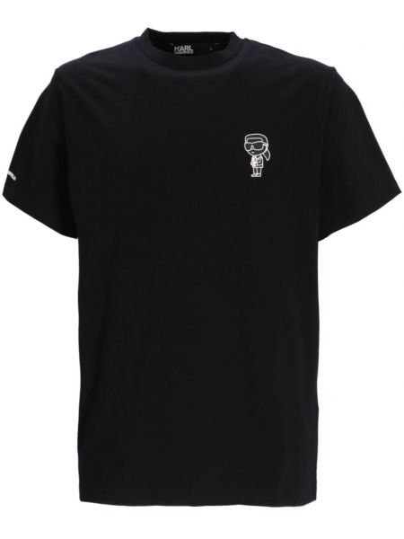 T-shirt Karl Lagerfeld sort