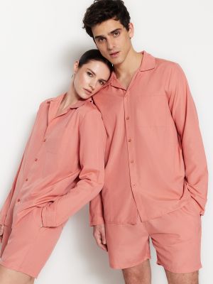 Pyžamo Trendyol růžové
