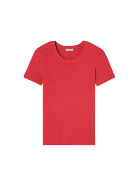 Czerwona koszulka American Vintage