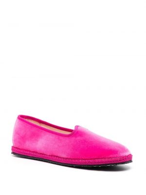 Slip on loafers Scarosso růžové