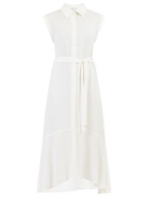 Памучна рокля тип риза Risa бяло