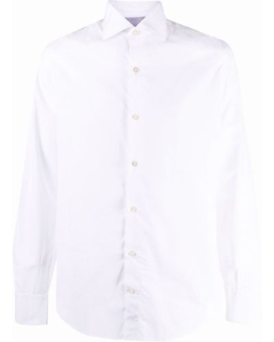 Camisa con botones Eleventy blanco