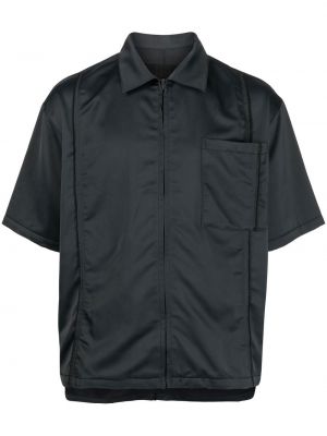 Krekls ar rāvējslēdzēju Off Duty melns