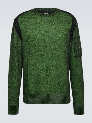 Fleece pullover C.p. Company grün