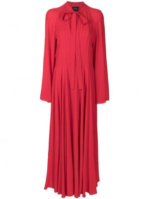 Vestido largo con lazo Giambattista Valli rojo