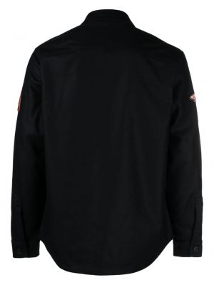 Plstěná košile Mc2 Saint Barth černá