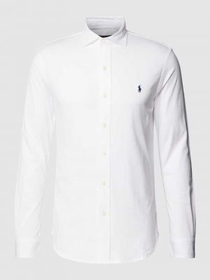 Koszula w jednolitym kolorze Polo Ralph Lauren biała