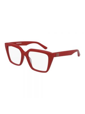 Okulary korekcyjne Balenciaga czerwone