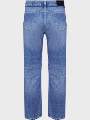 Синие джинсы бойфренды Calvin Klein