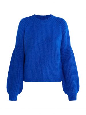 Пуловер Dreimaster Vintage синьо