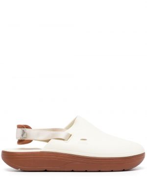 Sandaler med remmar med slingback Suicoke vit