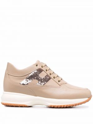 Paljett sneakers Hogan