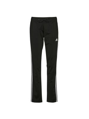 Pruhované sportovní kalhoty Adidas černé