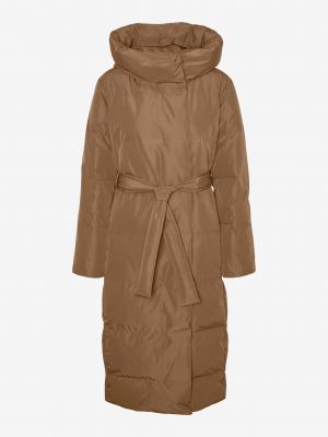Zimný kabát Vero Moda hnedá