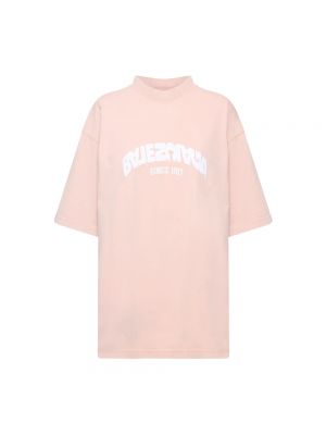 Koszulka Balenciaga różowa