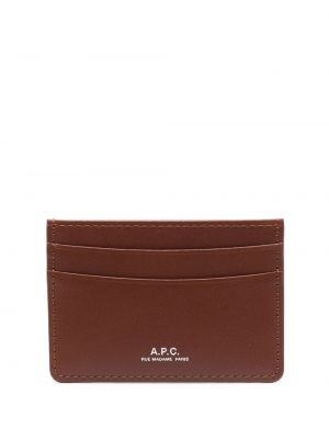 Usnjena denarnica A.p.c. rjava