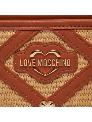 Poșetă Love Moschino maro