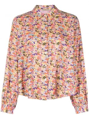 Trykt floral skjorte Scotch & Soda gul