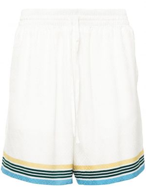 Shorts de sport Casablanca blanc