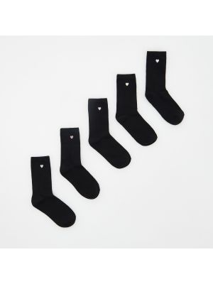 Ponožky s výšivkou Reserved černé