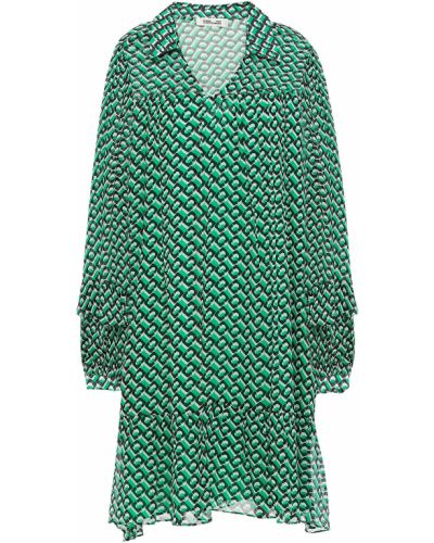 Šaty Diane Von Furstenberg, zelená