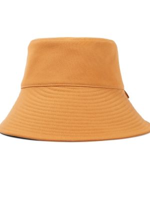 Sombrero de algodón Chloé amarillo
