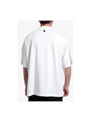 Camiseta con estampado Marcelo Burlon blanco