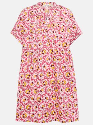Βαμβακερή φόρεμα με σχέδιο Diane Von Furstenberg
