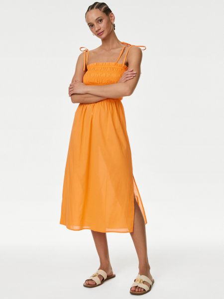 Šaty Marks & Spencer oranžové