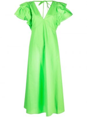 Μάξι φόρεμα Tommy Hilfiger πράσινο