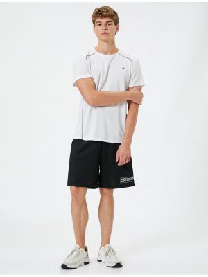 Športne kratke hlače z vezalkami z žepi s čipko Koton
