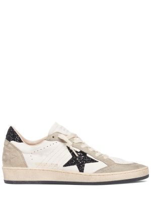 Lær sneakers Golden Goose hvit