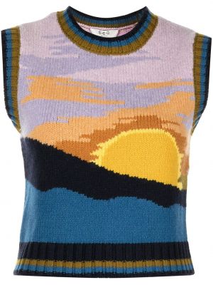 Merino ull vest Sea