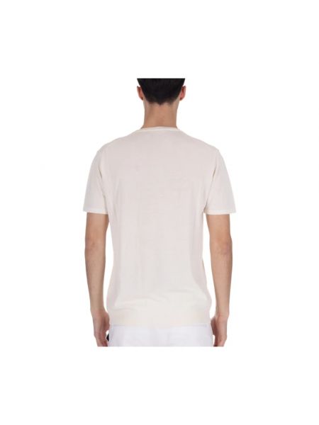 Camiseta de algodón Daniele Fiesoli blanco