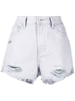 Nødlidende jeans-shorts Musium Div. grå