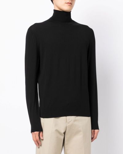 Sweter wełniany Colombo czarny