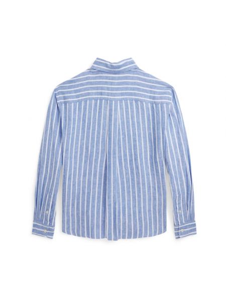 Camisa de lino a rayas Polo Ralph Lauren