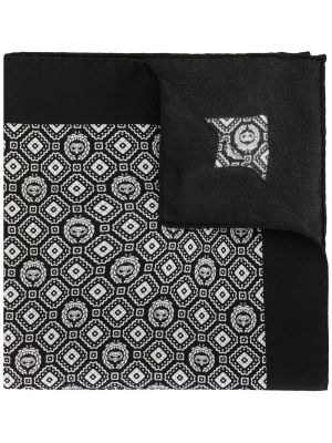 Dolce & Gabbana pañuelo de bolsillo con motivo geométrico - Negro Dolce & Gabbana