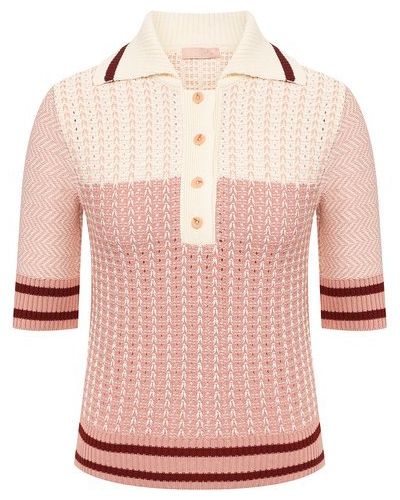 Хлопковый пуловер Drome, розовый