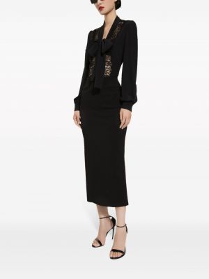 Robe chemise Dolce & Gabbana noir